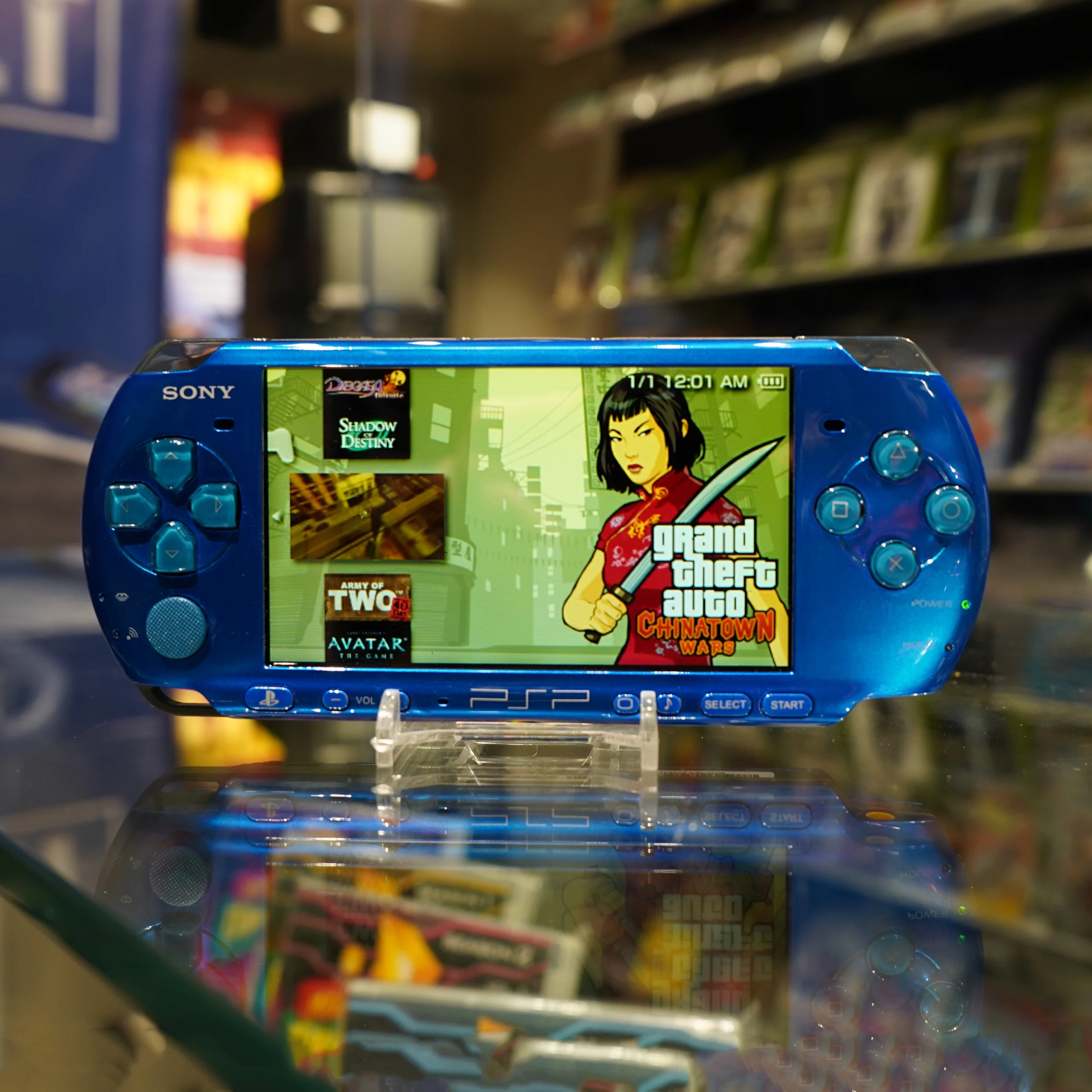 PSP 3000 128GB - Vibrant Blue