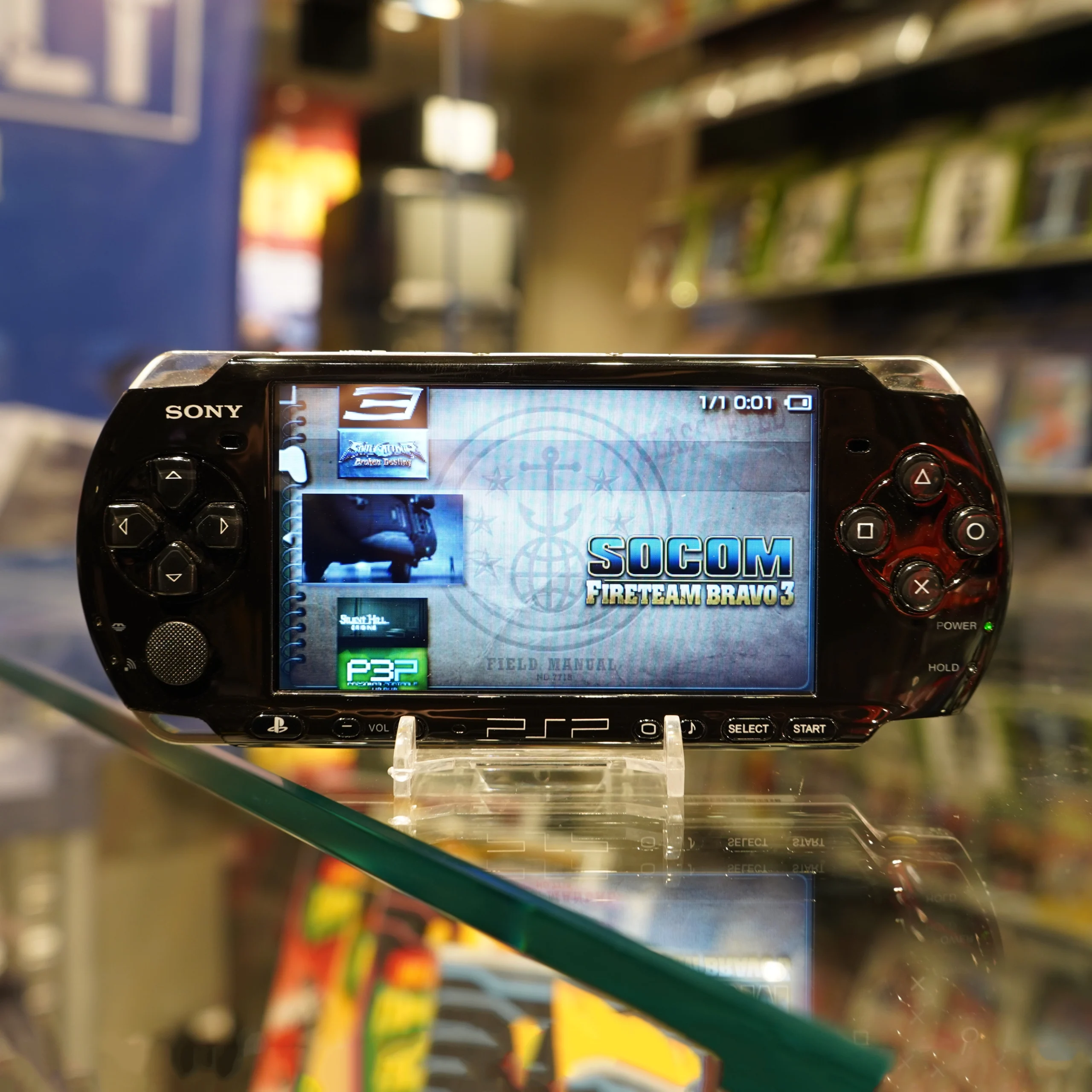 PSP 3000 128GB - Piano Black