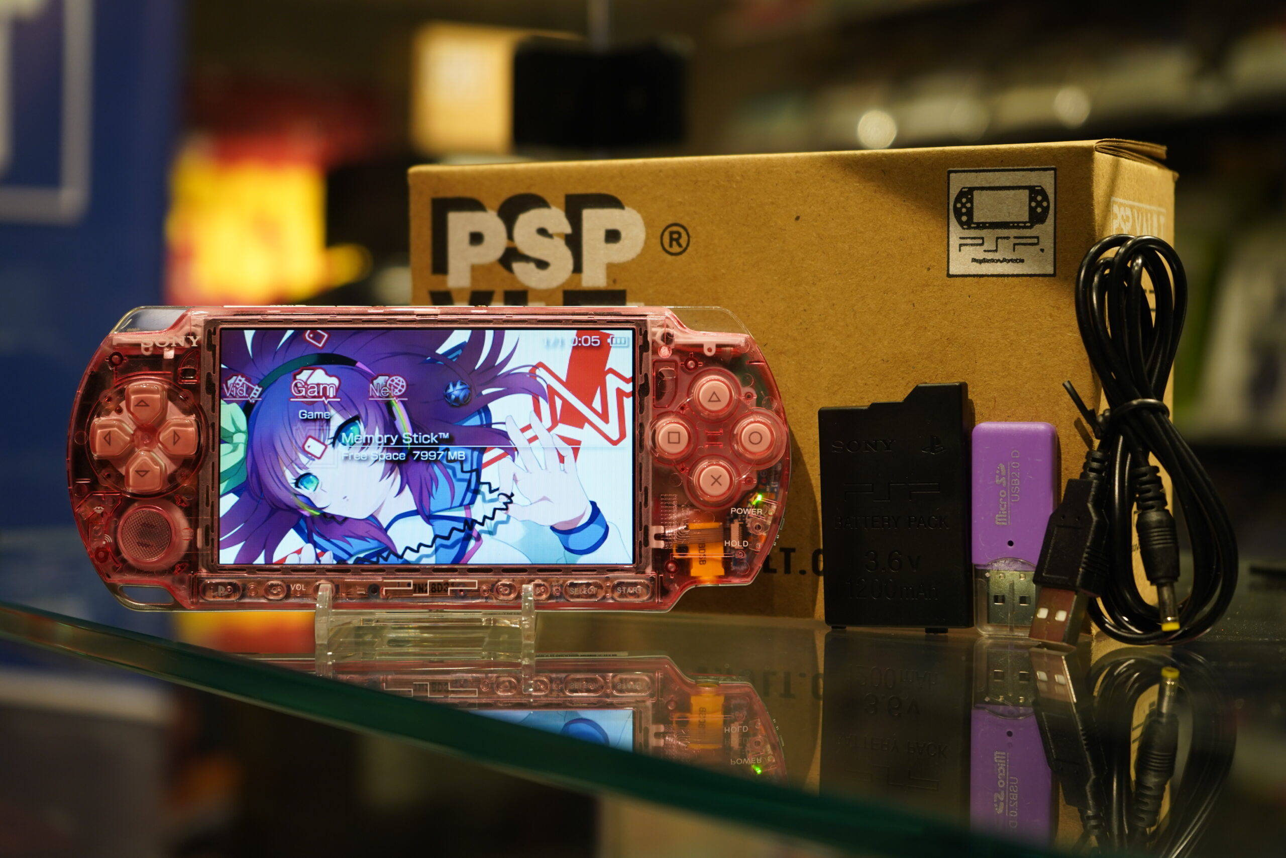 PSP 3000 128GB - Petal Pink - Image 2