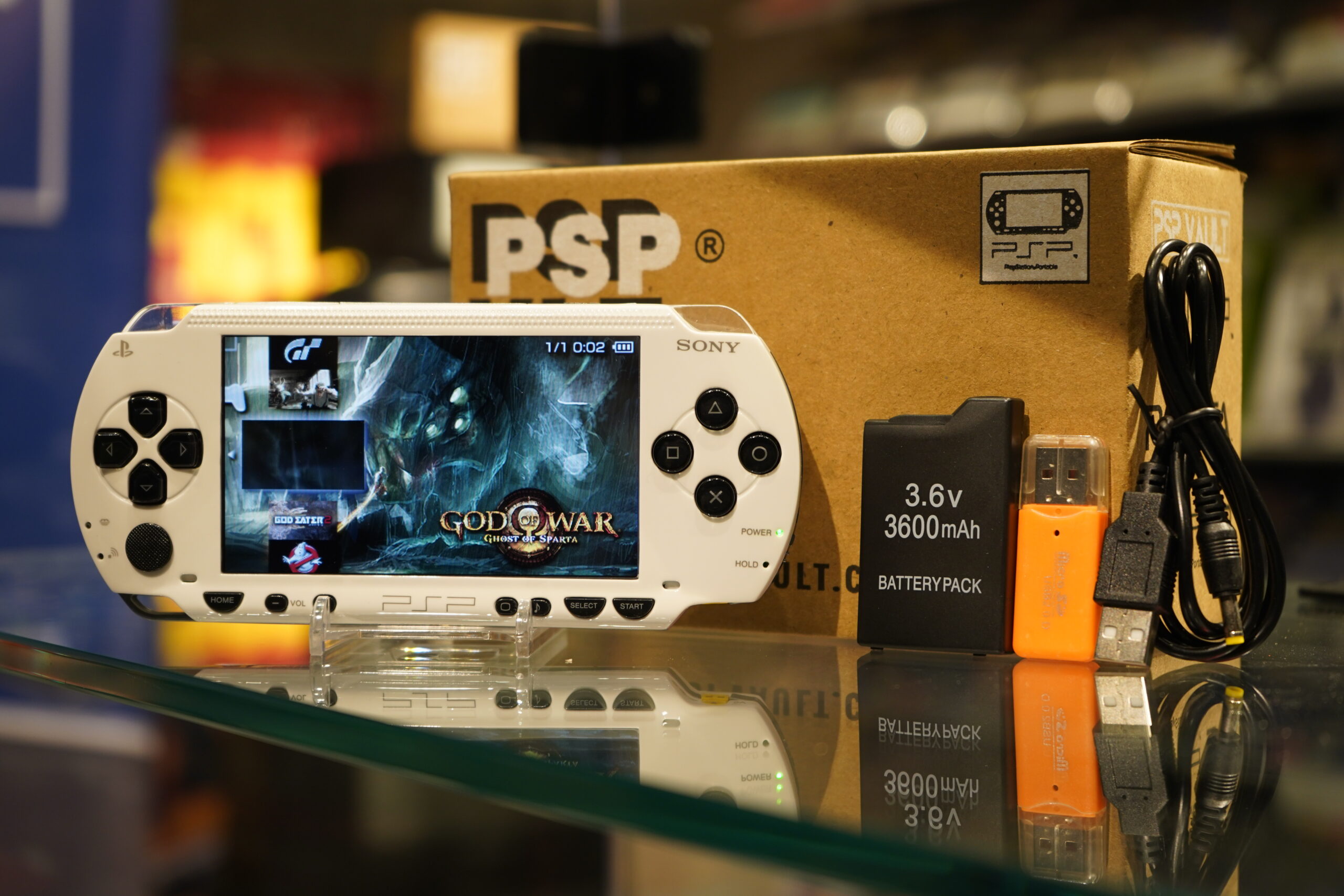 PSP 1000 128GB - Arctic White - Image 2