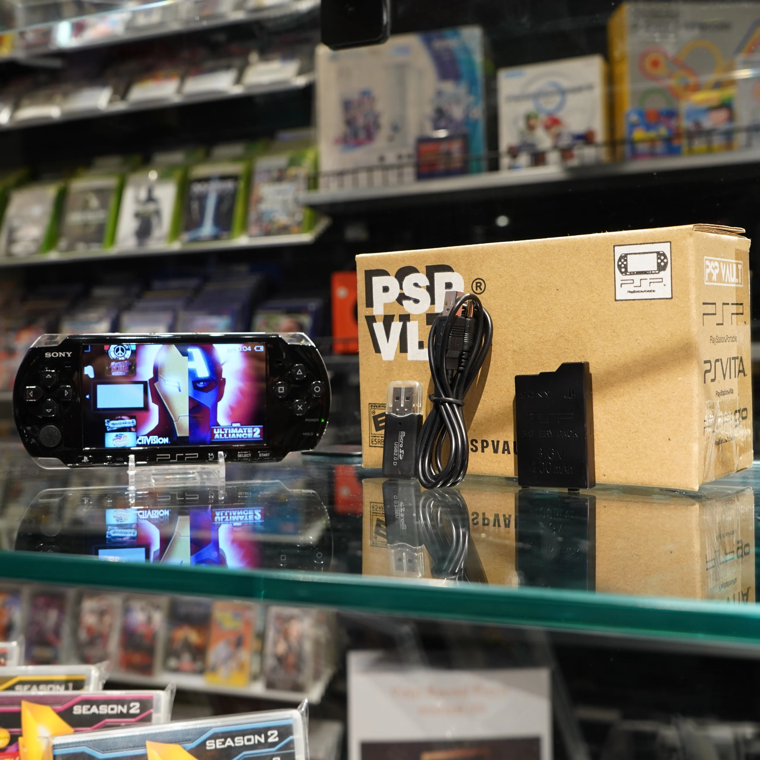 PSP 3000 128GB - Piano Black 3 PSP 3000 128GB - Piano Black - Image 3