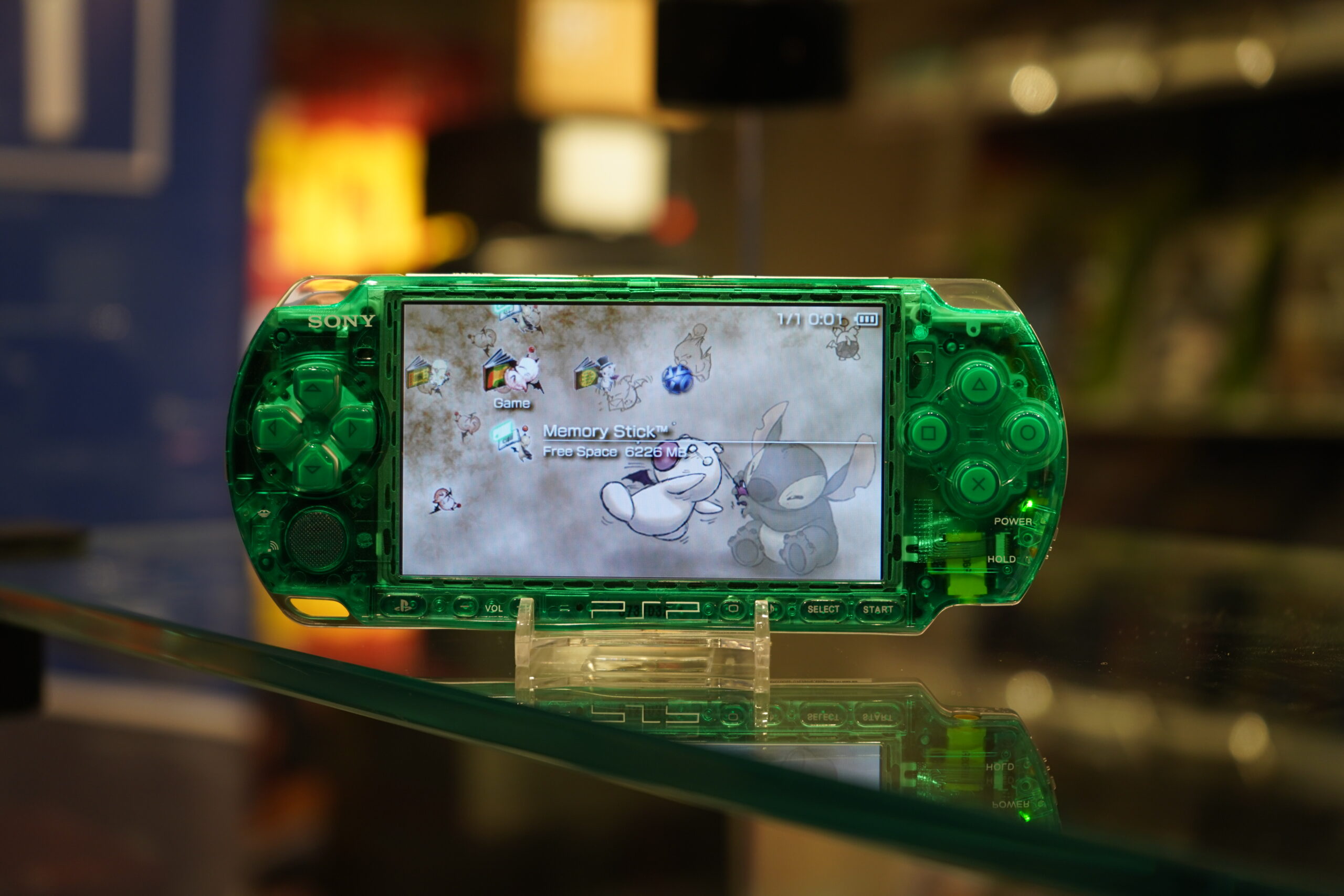 PSP 3000 128GB - Matrix Green 5 PSP 3000 128GB - Matrix Green - Image 5