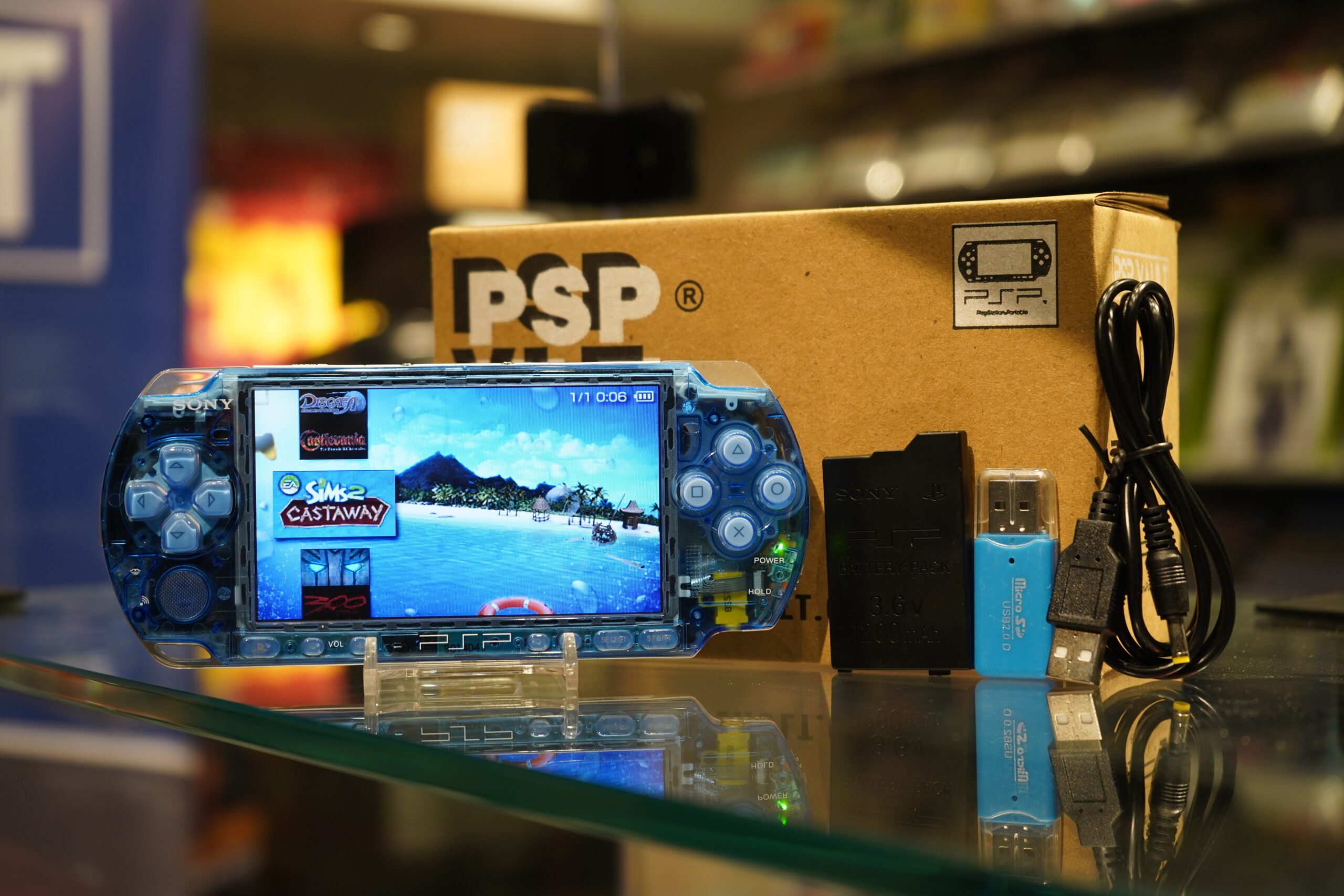 PSP 3000 128GB - Blue Voltage 2 PSP 3000 128GB - Blue Voltage - Image 2