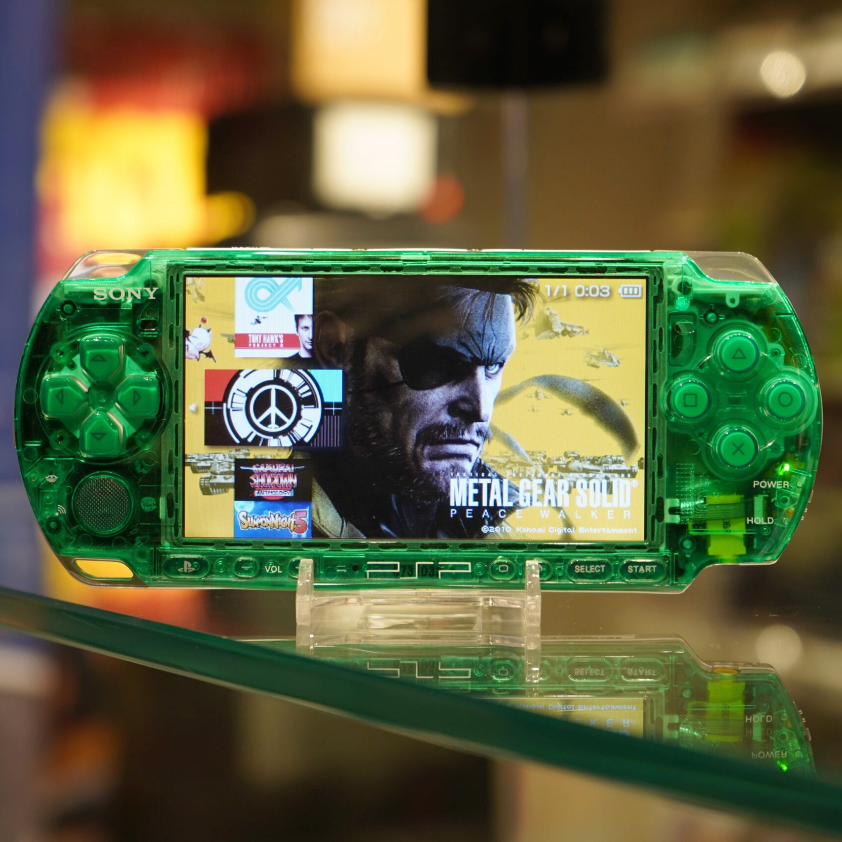PSP 3000 128GB - Matrix Green 1 PSP 3000 128GB - Matrix Green