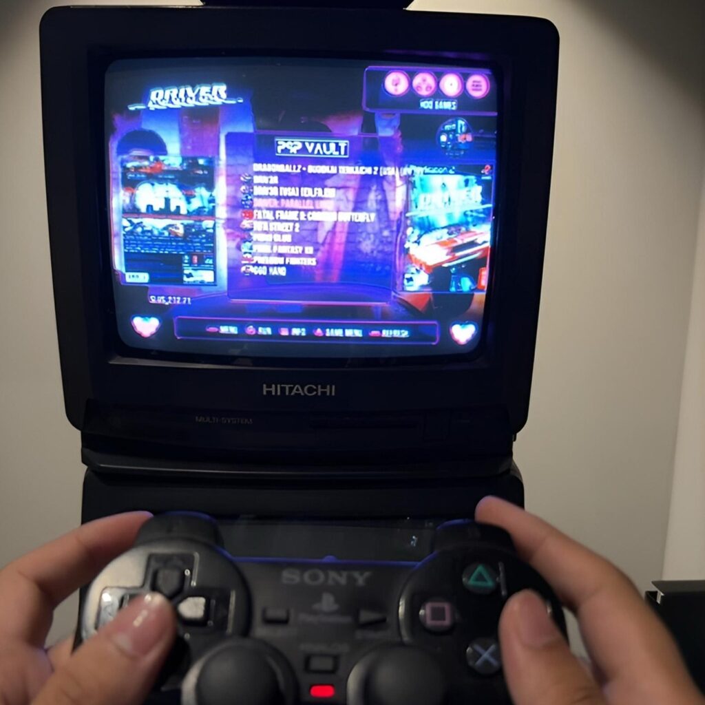 PlayStation 2 Fat Modded